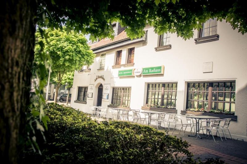 Hotel Am Rathaus Menden Eksteriør billede